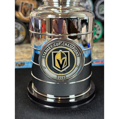 2023 Stanley Cup Champions Vegas Golden Knights Stanley Cup Replica With Medallion, 8"