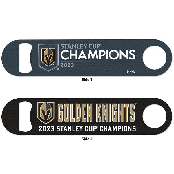 2023 Stanley Cup Champions Vegas Golden Knights Two-Sided Metal Bottle Opener