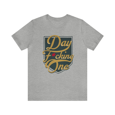 T-Shirt "Day F*cking One" William Karlsson Vegas Golden Knights Unisex T-Shirt (Front Design Only)