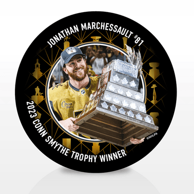 Jonathan Marchessault 2023 Stanley Cup Conn Smythe Trophy Winner Hockey Puck