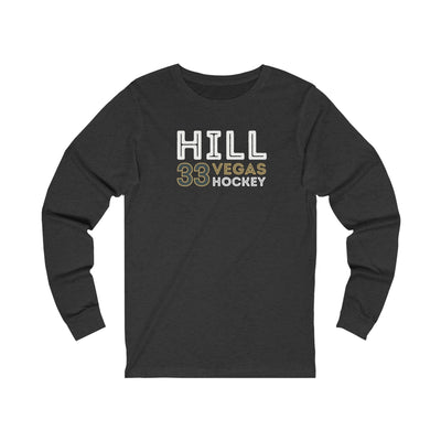 Long-sleeve Adin Hill Shirt 33 Vegas Hockey Grafitti Wall Design Unisex Jersey Long Sleeve
