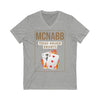 V-neck McNabb 3 Poker Cards Unisex V-Neck Tee