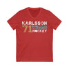 V-neck Karlsson 71 Vegas Hockey Unisex V-Neck Tee