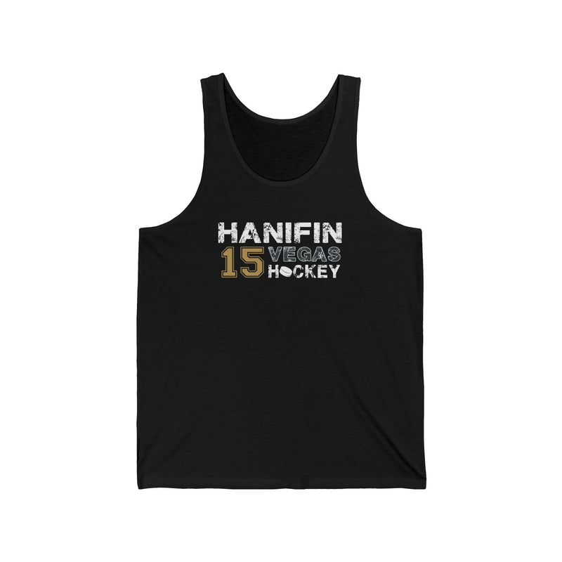 Tank Top Noah Hanifin Tank Top 15 Vegas Hockey Unisex Jersey