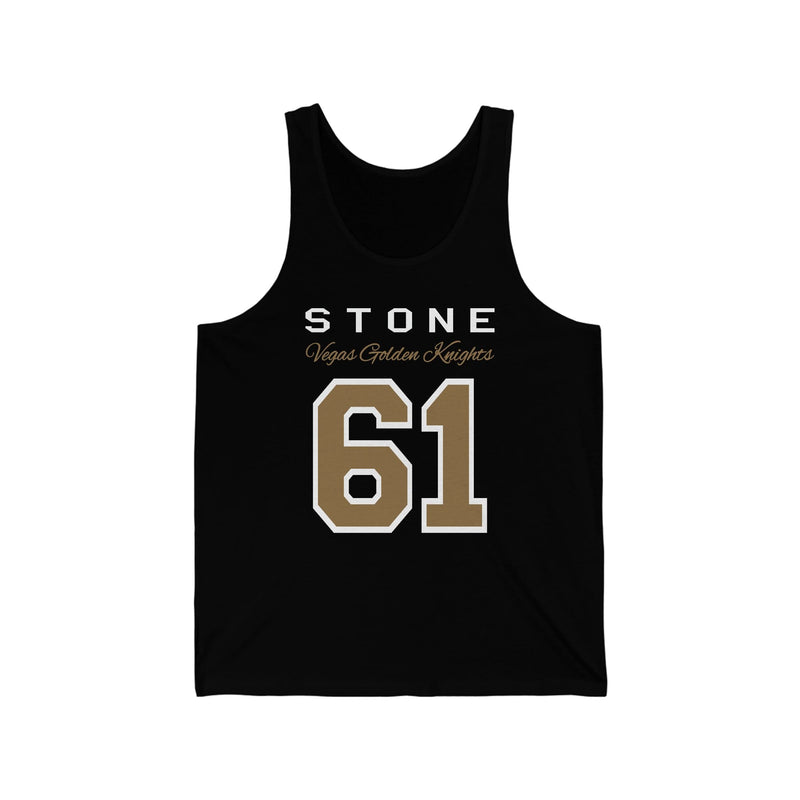 Stone 61 Vegas Golden Knights Unisex Jersey Tank Top