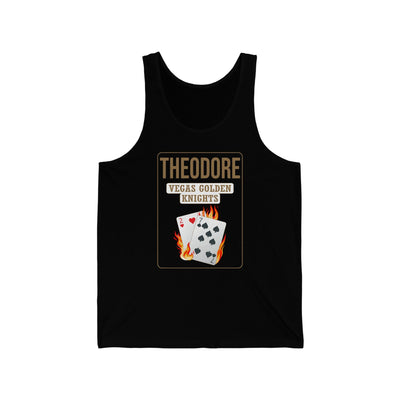Tank Top Theodore 27 Poker Cards Unisex Jersey Tank Top