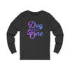 Long-sleeve "Day F*cking One" Retro Design Gradient Colors Unisex Long Sleeve Shirt