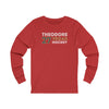 Long-sleeve Shea Theodore Shirt 27 Vegas Hockey Grafitti Wall Design Unisex Jersey Long Sleeve