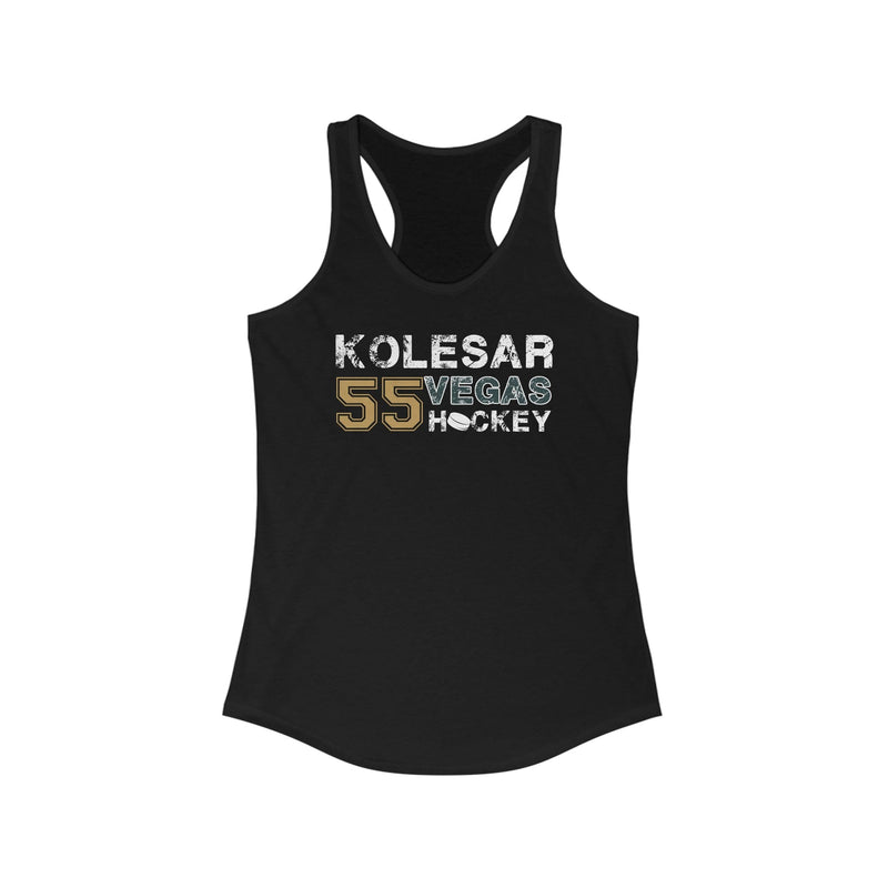 Tank Top Kolesar 55 Vegas Hockey Women's Ideal Racerback Tank Top