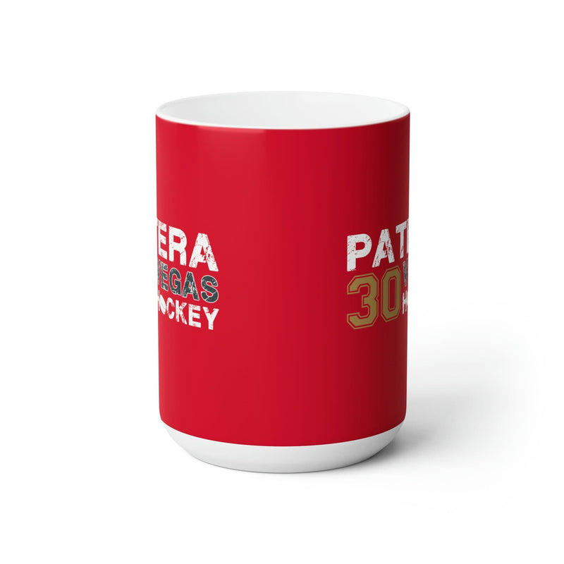 Mug Patera 30 Vegas Hockey Ceramic Coffee Mug In Red, 15oz