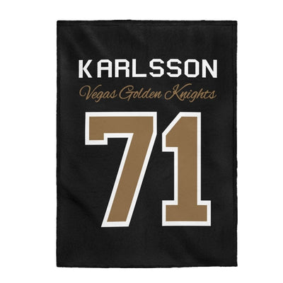 All Over Prints 30" × 40" Karlsson 71 Vegas Golden Knights Velveteen Plush Blanket