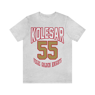 T-Shirt Kolesar 55 Vegas Golden Knights Retro Unisex Jersey Tee