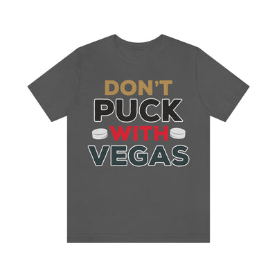T-Shirt "Don't Puck With Vegas" Unisex Jersey Tee