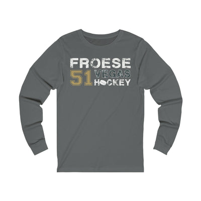 Long-sleeve Froese 51 Vegas Hockey Unisex Jersey Long Sleeve Shirt