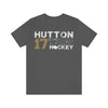 T-Shirt Hutton 17 Vegas Hockey Unisex Jersey Tee