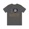 T-Shirt "I Heart Marchy" Unisex Jersey Tee