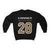 Sweatshirt Black / L Carrier 28 Vegas Golden Knights Unisex Crewneck Sweatshirt