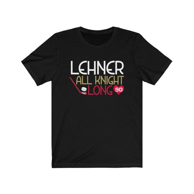 T-Shirt Black / L Lehner All Knight Long Unisex Jersey Tee