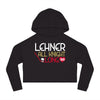 Hoodie Lehner All Knight Long Women's Cropped Hooded Sweatshirt