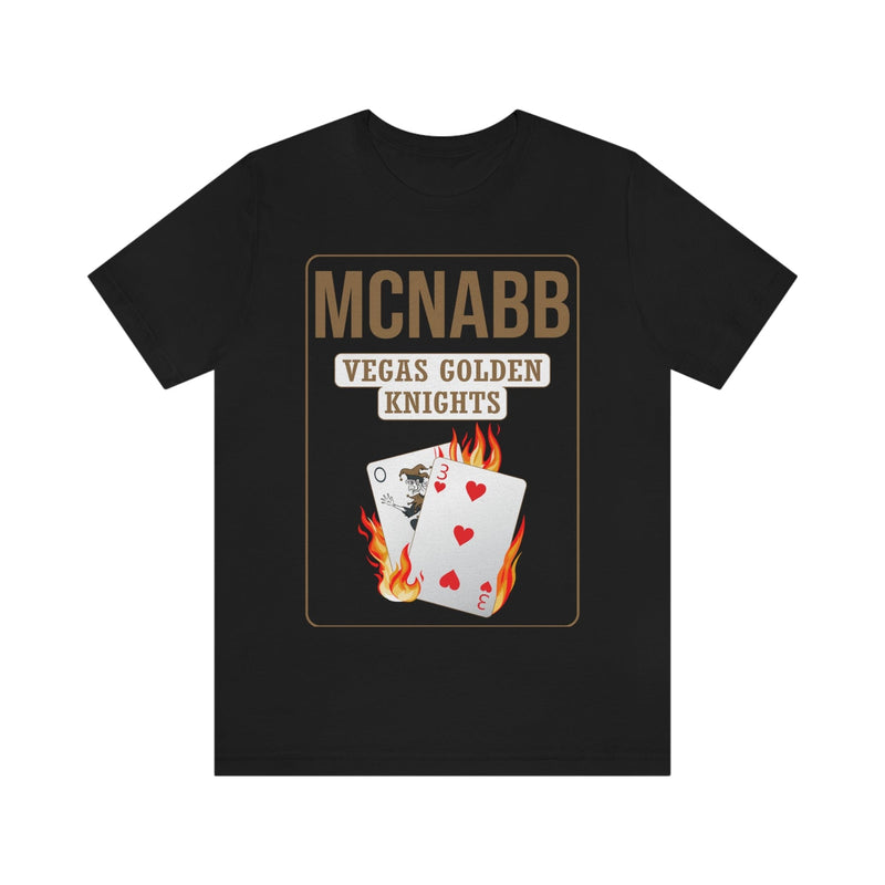 T-Shirt McNabb 3 Poker Cards Unisex Jersey Tee