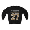 Sweatshirt Black / S Theodore 27 Vegas Golden Knights Unisex Crewneck Sweatshirt