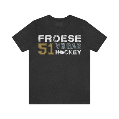 T-Shirt Froese 51 Vegas Hockey Unisex Jersey Tee