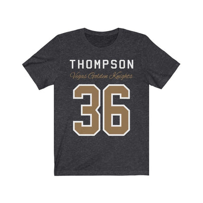 T-Shirt Dark Grey Heather / S Thompson 36 Unisex Jersey Tee