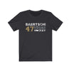 T-Shirt Dark Grey / S Baertschi 47 Vegas Hockey Unisex Jersey Tee
