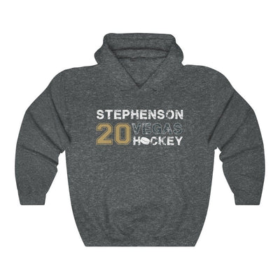 Hoodie Dark Heather / S Stephenson 20 Vegas Hockey Unisex Hooded Sweatshirt