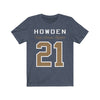 T-Shirt Heather Navy / S Howden 21 Unisex Jersey Tee