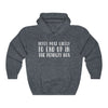 Hoodie Heather Navy / S "Voted Most Likely To End Up In The Penalty Box" Unisex Hooded Sweatshirt