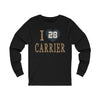 Long-sleeve "I Love Carrier" Unisex Jersey Long Sleeve Shirt