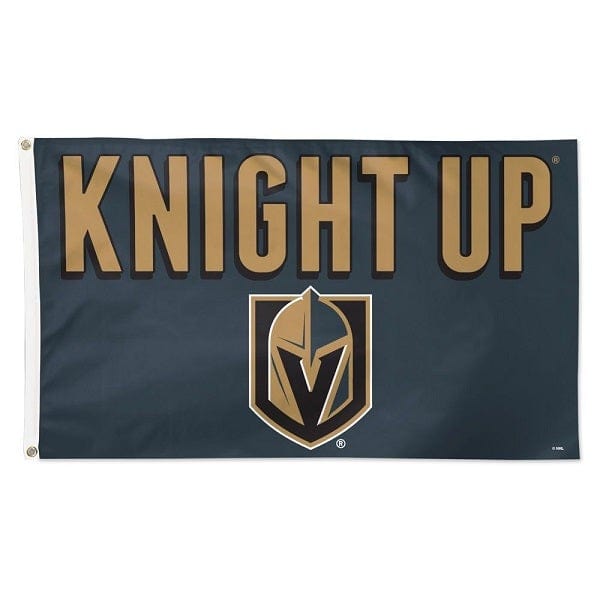 Vegas Golden Knights "Knight Up" Deluxe Flag