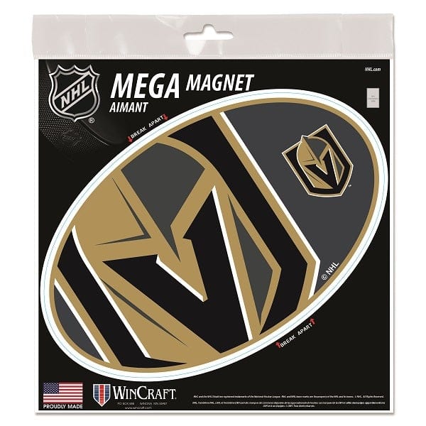 Vegas Golden Knights Mega Magnet, 6x6 Inch
