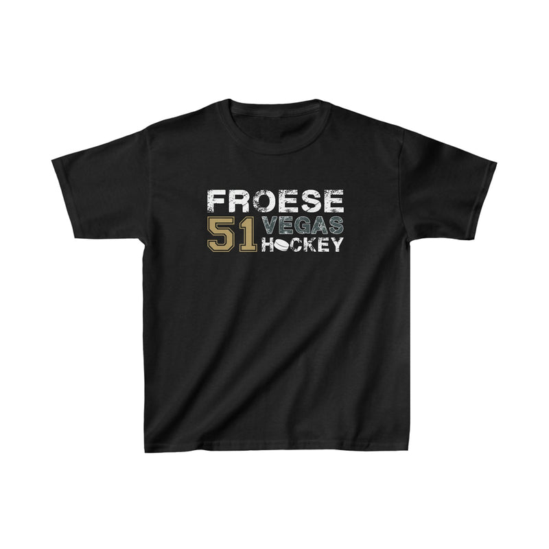 Kids clothes Froese 51 Vegas Hockey Kids Tee