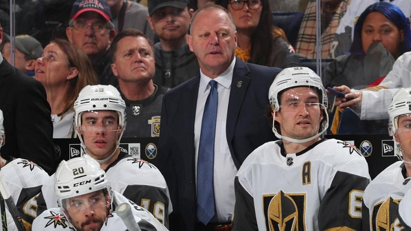 Gerard Gallant Fired As Coach Of Vegas Golden Knights