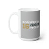 Mug Dorofeyev 16 Vegas Hockey Ceramic Coffee Mug In Gray, 15oz
