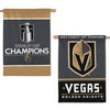 2023 Stanley Cup Champions Vegas Golden Knights 2-Sided Vertical Flag