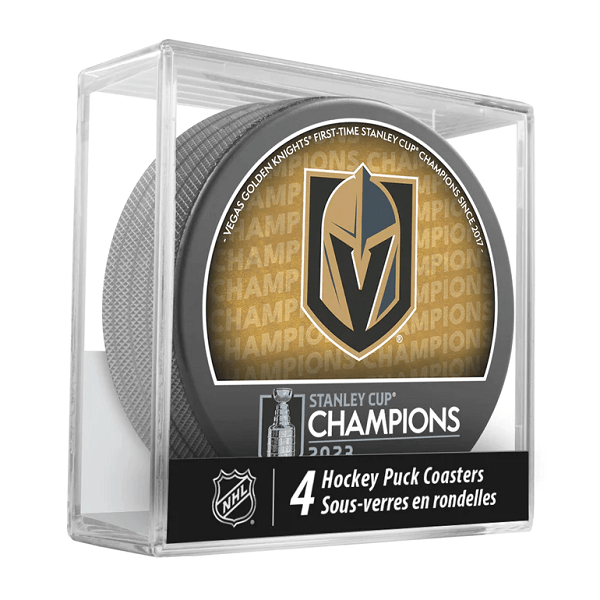 2023 Stanley Cup Champions Vegas Golden Knights Coaster Set, 4 Pack