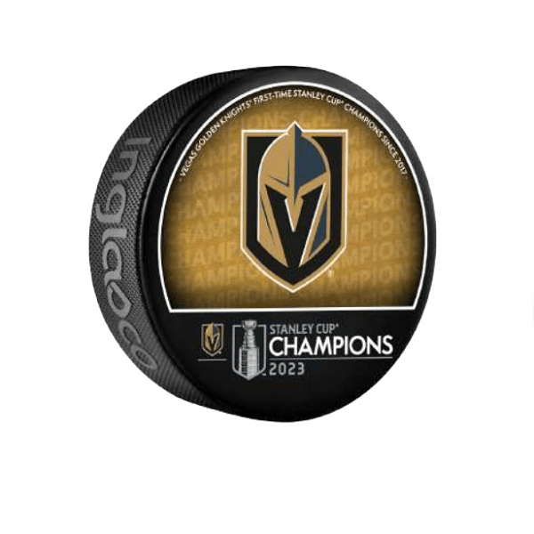 Vegas Golden Knights Hockey Puck 2023 Stanley Cup Champions