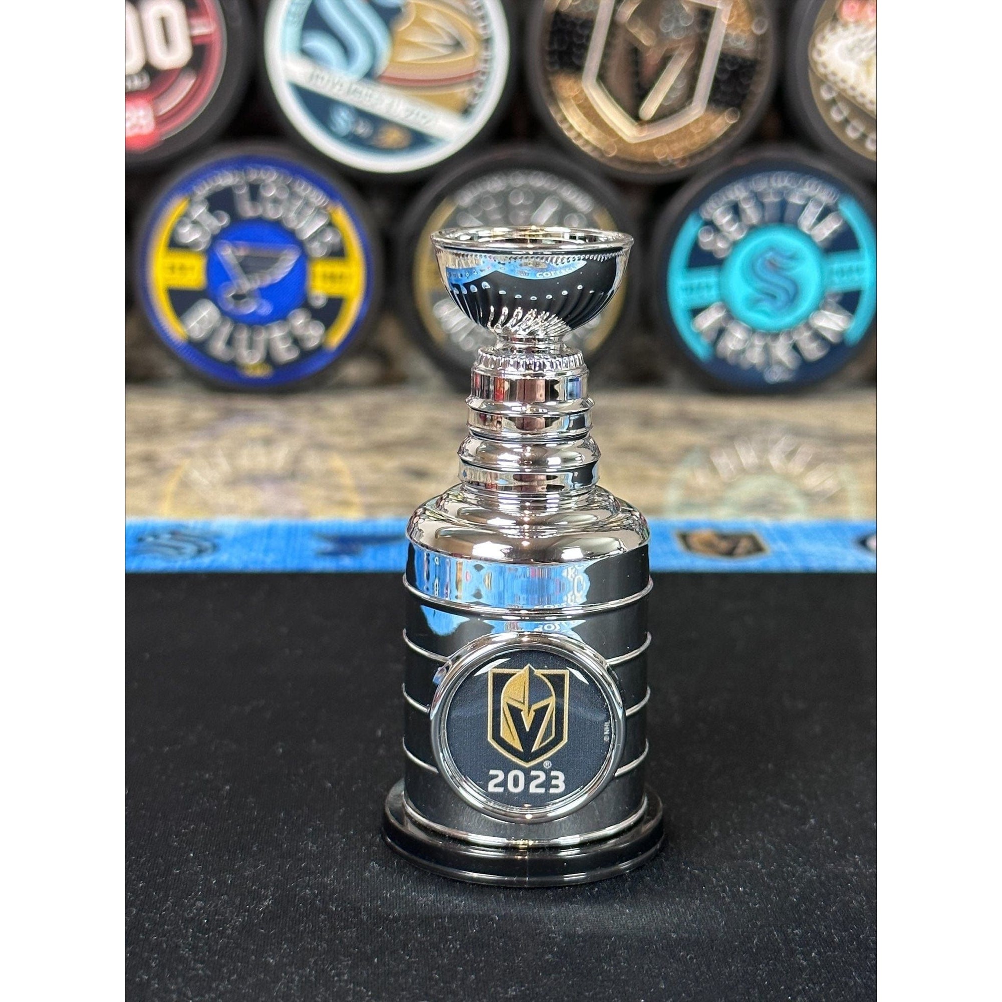 Pittsburgh Penguins NHL Mini 3 Stanley Cup Champions Replica Trophy