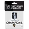 2023 Stanley Cup Champions Vegas Golden Knights Perfect Cut Decal, 4x4 Inch