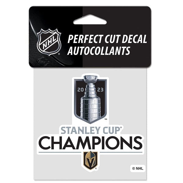 2023 Stanley Cup Champions Vegas Golden Knights Perfect Cut Decal, 4x4 Inch
