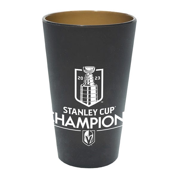 2023 Stanley Cup Champions Vegas Golden Knights Silicone Pint Glass, 16 oz