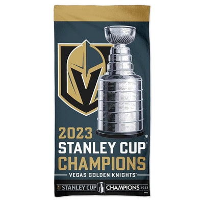 2023 Stanley Cup Champions Vegas Golden Knights Spectra Beach Towel, 30x60"