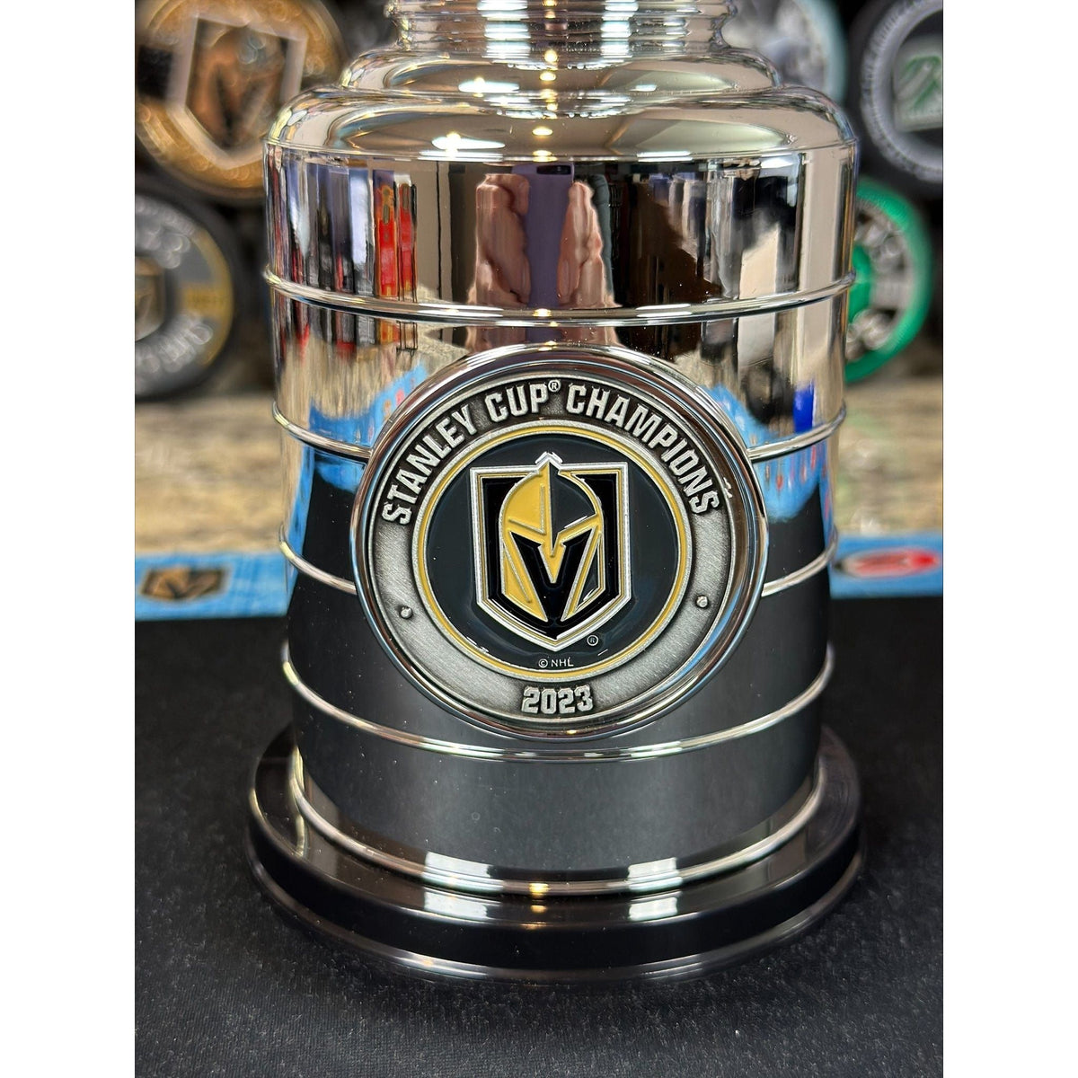 2023 Stanley Cup Champions Vegas Golden Knights Stanley Cup Replica Wi ...