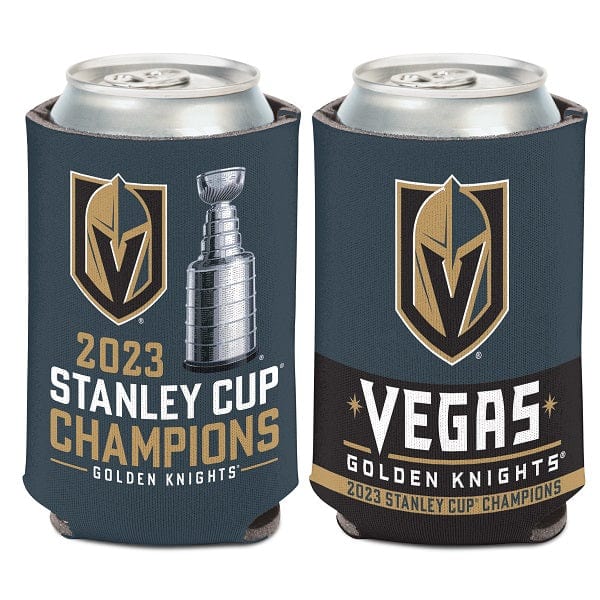 2023 Stanley Cup Champions Vegas Golden Knights Trophy Can Cooler 12 oz