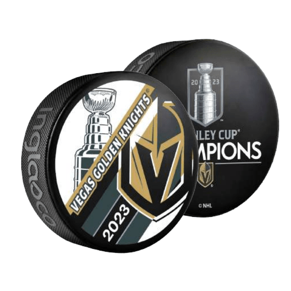 2023 STANLEY CUP PLAYOFFS WESTERN CONFERENCE CHAMPIONS VEGAS GOLDEN KNIGHTS  PUCK