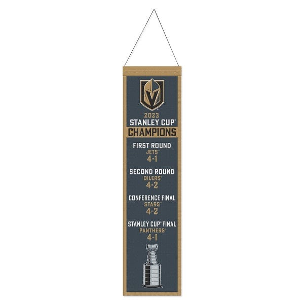 Vegas Golden Knights Unveil '23 Stanley Cup Banner Using Giant