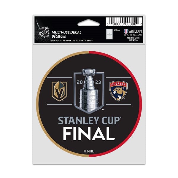 2023 Stanley Cup Final Vegas Golden Knights vs. Florida Panthers Fan Decal